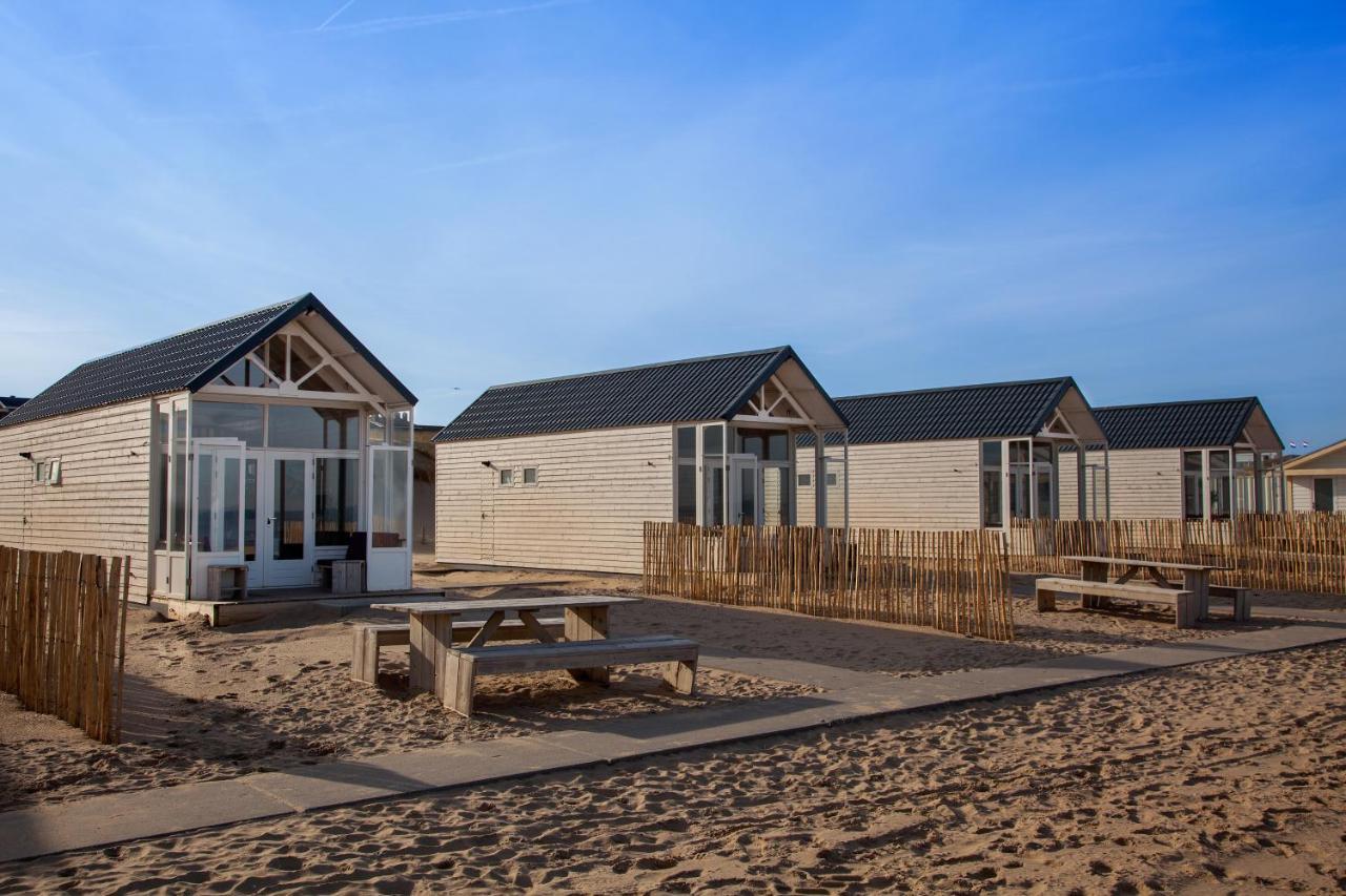 Surf En Beach Strandhuisjes Katwijk aan Zee Bagian luar foto