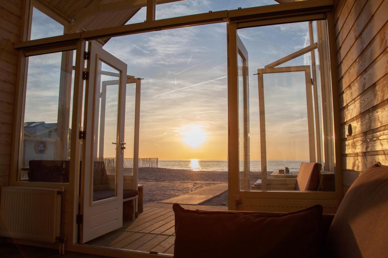 Surf En Beach Strandhuisjes Katwijk aan Zee Bagian luar foto